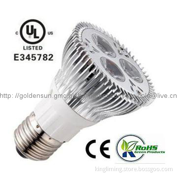 3W High power PAR20 LED spot light with UL&CE&RoHS